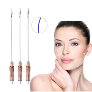 Alternative view of PDO Cog Thread 4D 6D barbs Blunt Needle